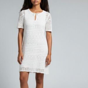 Lilly Pulitzer Women's White Crochet Dress